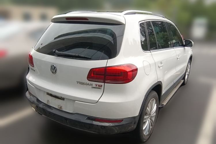 Used Volkswagen Tiguan 2013 2.0 TSI Automatic All-Wheel-Drive Flagship Edition Rear Right 45 Deg