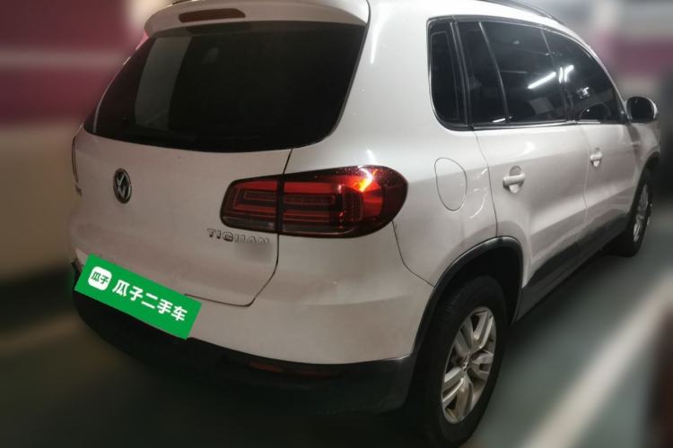 Used Volkswagen Tiguan 2013 1.8TSI Automatic Two-Wheel Drive Trend Edition Rear Right 45 Deg