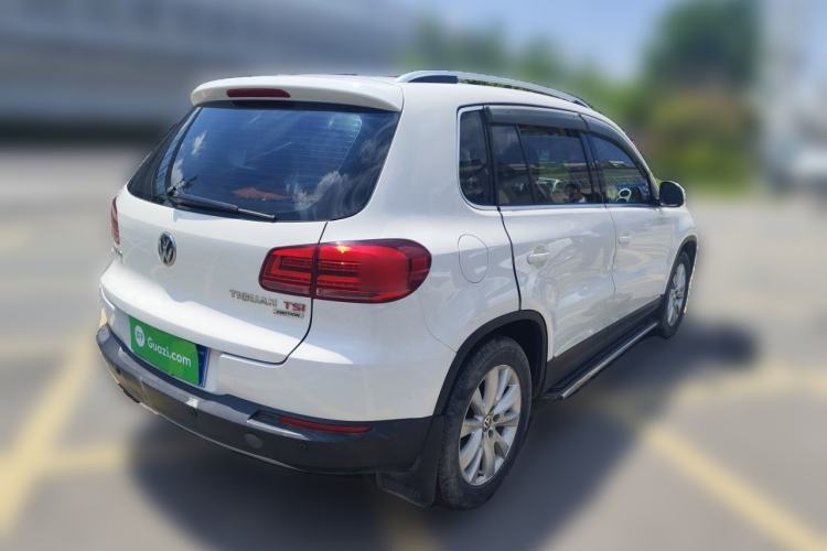 Used Volkswagen Tiguan 2013 2.0 TSI Automatic All-Wheel Drive Luxury Edition Rear Right 45 Deg