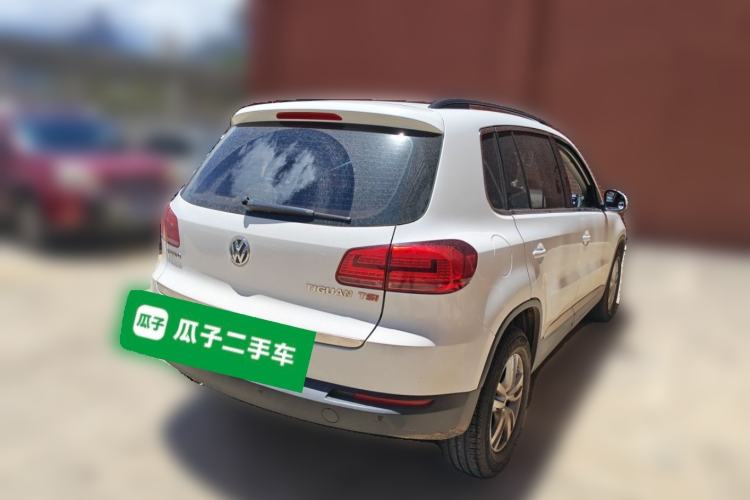 Used Volkswagen Tiguan 2013 1.8TSI Automatic Two-Wheel Drive Trend Edition Rear Right 45 Deg