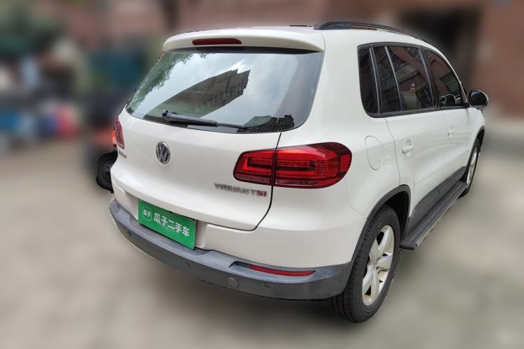 Used Volkswagen Tiguan 2013 1.8 TSI Automatic Two-Wheel Drive Comfort Edition Rear Right 45 Deg