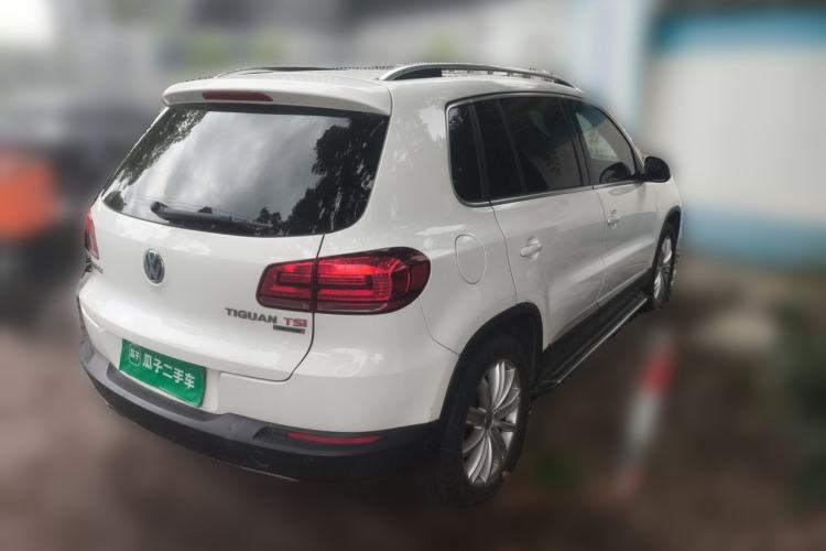Used Volkswagen Tiguan 2013 2.0 TSI Automatic All-Wheel-Drive Flagship Edition Rear Right 45 Deg