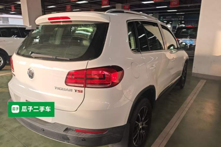 Used Volkswagen Tiguan 2013 1.8TSI Automatic Two-Wheel Drive Luxury Model Rear Right 45 Deg