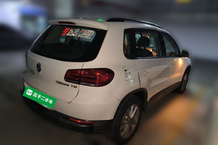 Used Volkswagen Tiguan 2013 1.8 TSI Automatic Two-Wheel Drive Comfort Edition Rear Right 45 Deg