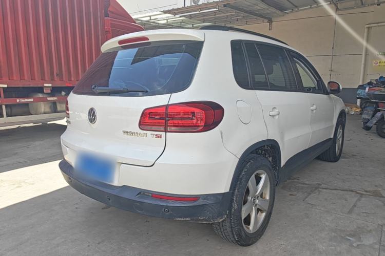 Used Volkswagen Tiguan 2013 1.8 TSI Automatic Two-Wheel Drive Comfort Edition Rear Right 45 Deg