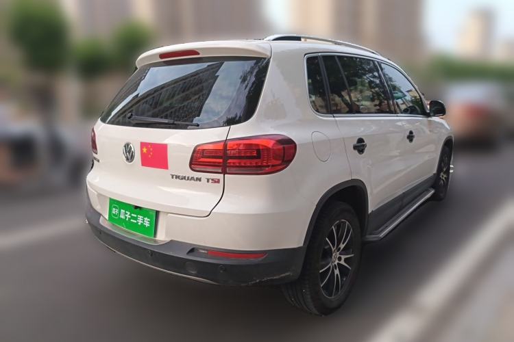 Used Volkswagen Tiguan 2013 1.8TSI Automatic Two-Wheel Drive Luxury Model Rear Right 45 Deg
