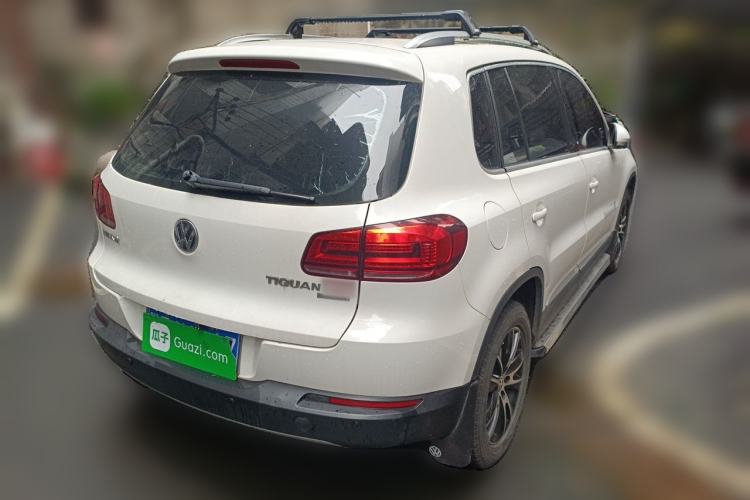 Used Volkswagen Tiguan 2013 2.0 TSI Automatic All-Wheel Drive Luxury Edition Rear Right 45 Deg