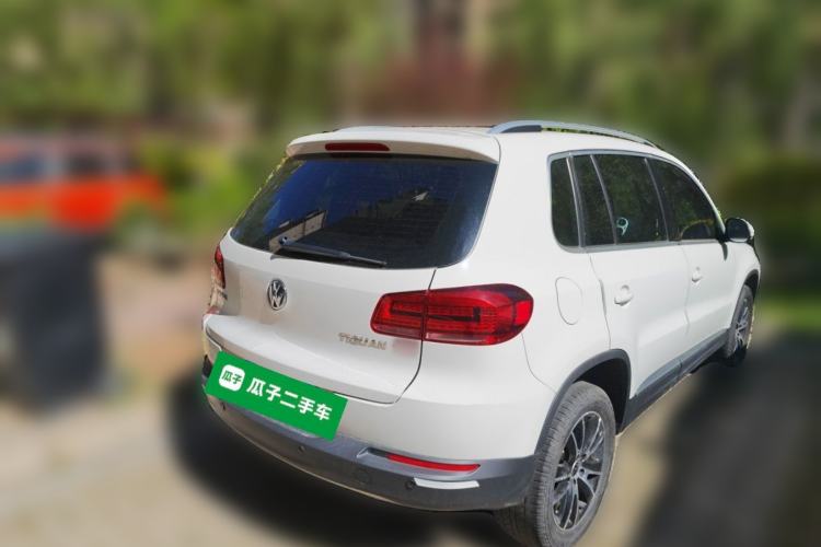 Used Volkswagen Tiguan 2013 1.8TSI Automatic Two-Wheel Drive Luxury Model Rear Right 45 Deg