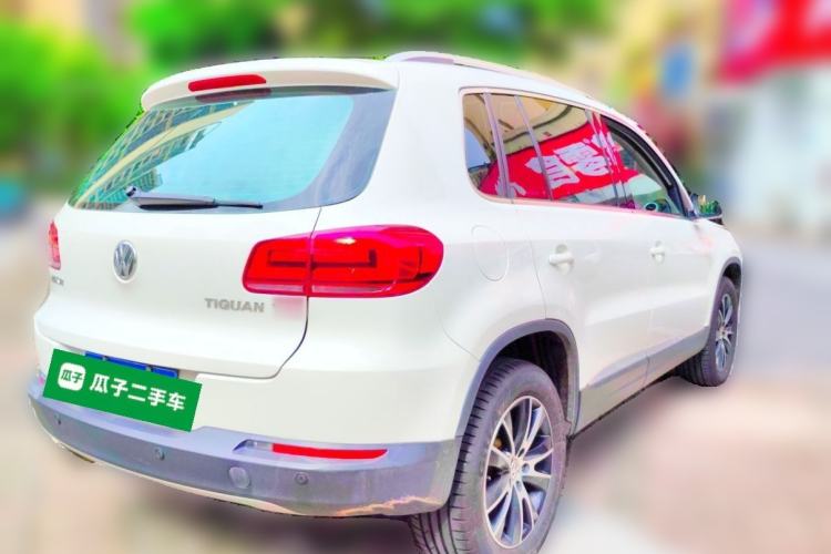 Used Volkswagen Tiguan 2013 1.8TSI Automatic Two-Wheel Drive Luxury Model Rear Right 45 Deg