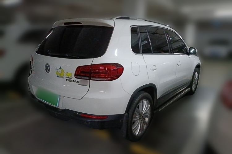 Used Volkswagen Tiguan 2013 2.0 TSI Automatic All-Wheel-Drive Flagship Edition Rear Right 45 Deg