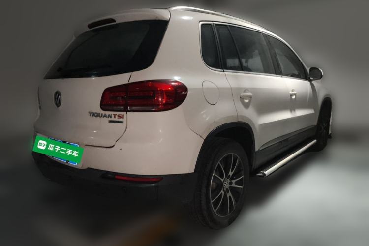 Used Volkswagen Tiguan 2013 2.0 TSI Automatic All-Wheel Drive Luxury Edition Rear Right 45 Deg