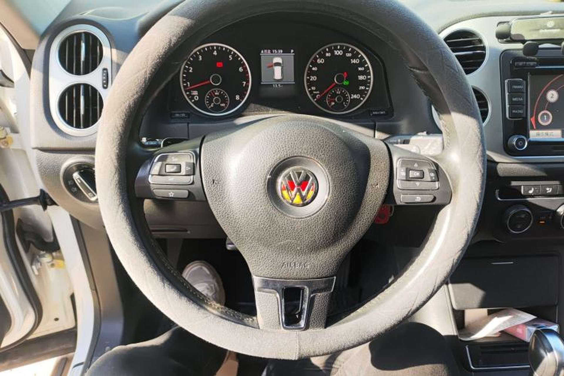 Used Volkswagen Tiguan 2013 1.8TSI Automatic Two-Wheel Drive Luxury Model Steering Wheel