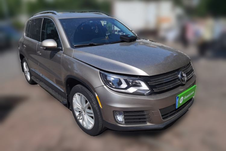 Used Volkswagen Tiguan 2013 1.8TSI Automatic Two-Wheel Drive Luxury Model Front Right 45 Deg