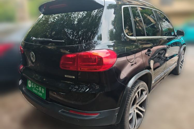Used Volkswagen Tiguan 2014 2.0 TSI Exclusive Edition Rear Right 45 Deg