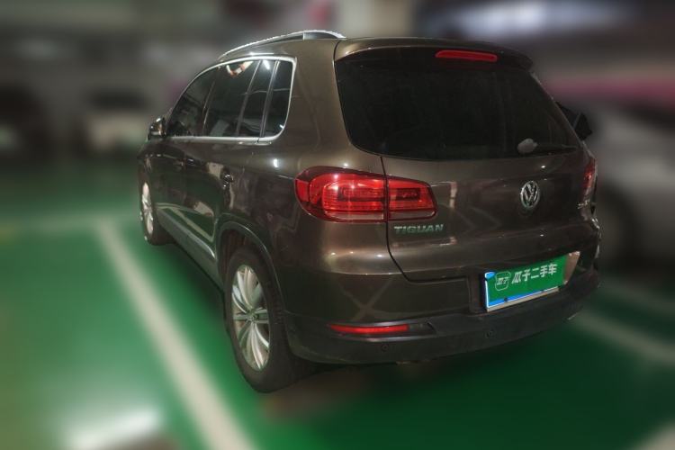 Used Volkswagen Tiguan 2014 2.0 TSI Exclusive Edition Rear Left 45 Deg