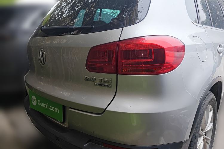 Used Volkswagen Tiguan 2014 2.0 TSI Exclusive Edition Rear Right 45 Deg