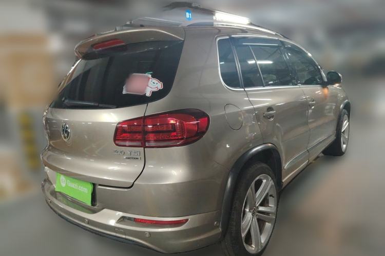 Used Volkswagen Tiguan 2014 2.0 TSI Exclusive Edition Rear Right 45 Deg