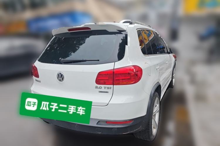 Used Volkswagen Tiguan 2014 2.0 TSI Exclusive Edition Rear Right 45 Deg