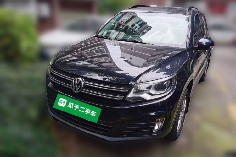 Used Volkswagen Tiguan 2015 1.8TSI Automatic Two-Wheel Drive Trend Edition Guazi used car, China used car export, Used car for sale, Used Volkswagen cars, Cheapest cars for sale