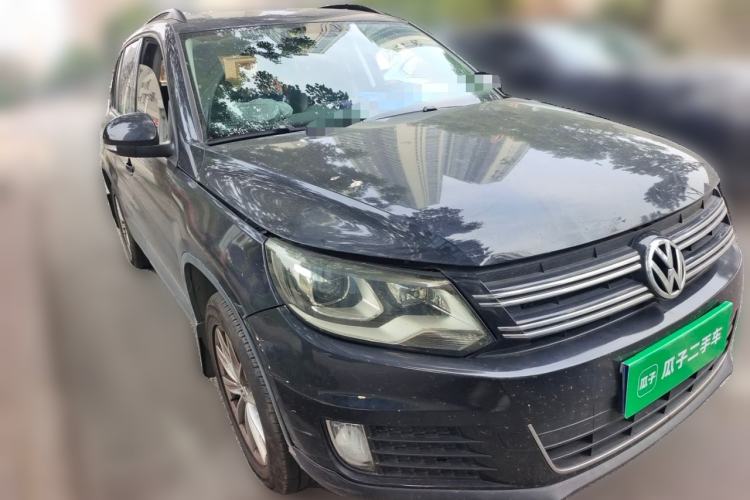 Used Volkswagen Tiguan 2015 1.8TSI Automatic Two-Wheel Drive Comfort Edition Front Right 45 Deg