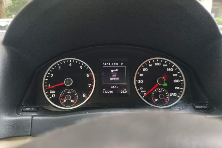 Used Volkswagen Tiguan 2015 1.8TSI Automatic Two-Wheel Drive Luxury Model Instrument Cluster