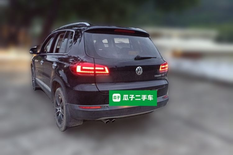 Used Volkswagen Tiguan 2015 1.8TSI Automatic Two-Wheel Drive Luxury Model Rear Left 45 Deg