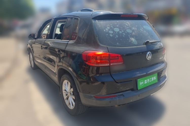 Used Volkswagen Tiguan 2015 1.8TSI Automatic All-Wheel Drive Style Vision Edition Rear Left 45 Deg