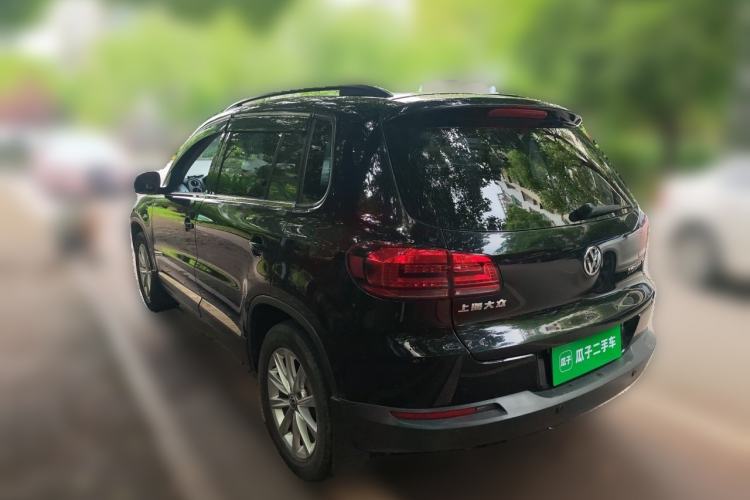 Used Volkswagen Tiguan 2015 1.8TSI Automatic Two-Wheel Drive Comfort Edition Rear Left 45 Deg