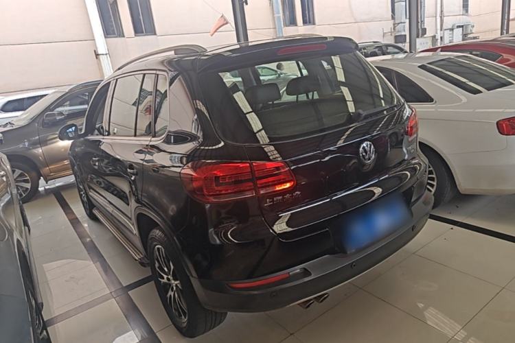Used Volkswagen Tiguan 2015 1.8TSI Automatic Two-Wheel Drive Luxury Model Rear Left 45 Deg