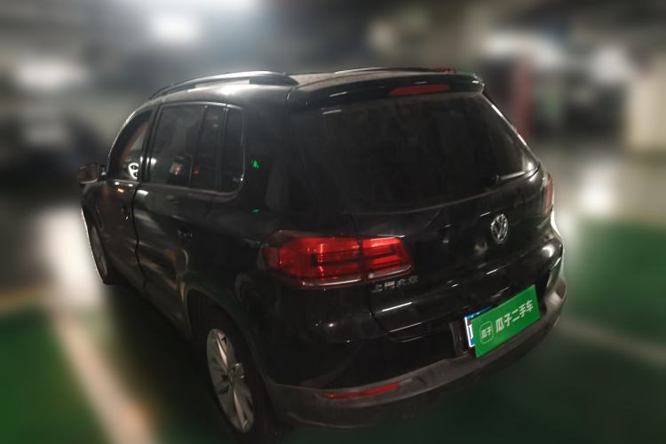 Used Volkswagen Tiguan 2015 1.8TSI Automatic Two-Wheel Drive Comfort Edition Rear Left 45 Deg