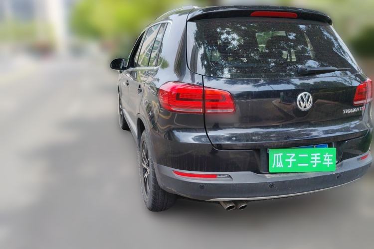Used Volkswagen Tiguan 2015 1.8TSI Automatic Two-Wheel Drive Luxury Model Rear Left 45 Deg