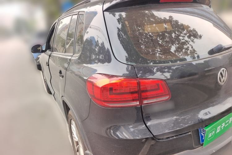 Used Volkswagen Tiguan 2015 1.8TSI Automatic Two-Wheel Drive Comfort Edition Rear Left 45 Deg