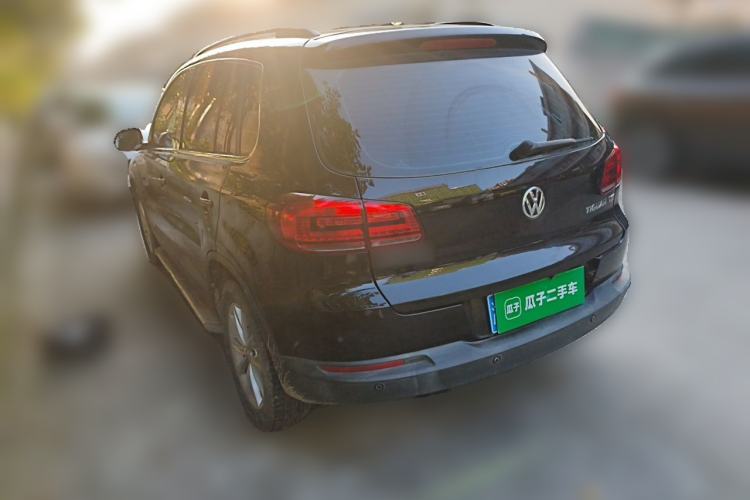 Used Volkswagen Tiguan 2015 1.8TSI Automatic Two-Wheel Drive Comfort Edition Rear Left 45 Deg