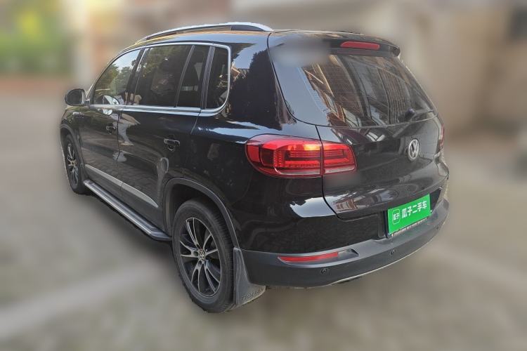 Used Volkswagen Tiguan 2015 1.8TSI Automatic Two-Wheel Drive Luxury Model Rear Left 45 Deg
