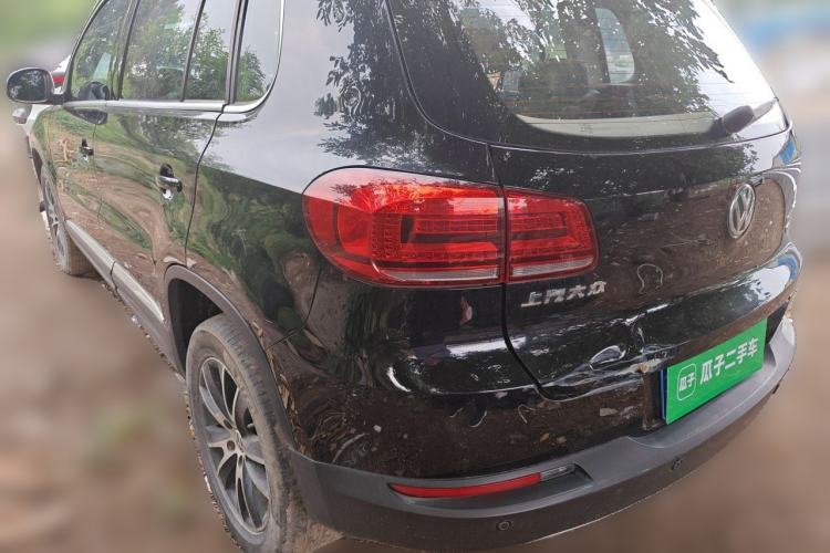 Used Volkswagen Tiguan 2015 1.8TSI Automatic Two-Wheel Drive Luxury Model Rear Left 45 Deg