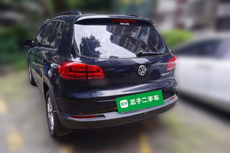Used Volkswagen Tiguan 2015 1.8TSI Automatic Two-Wheel Drive Trend Edition Rear Left 45 Deg