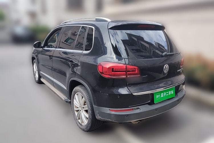 Used Volkswagen Tiguan 2015 2.0 TSI Automatic All-Wheel Drive Flagship Edition Rear Left 45 Deg