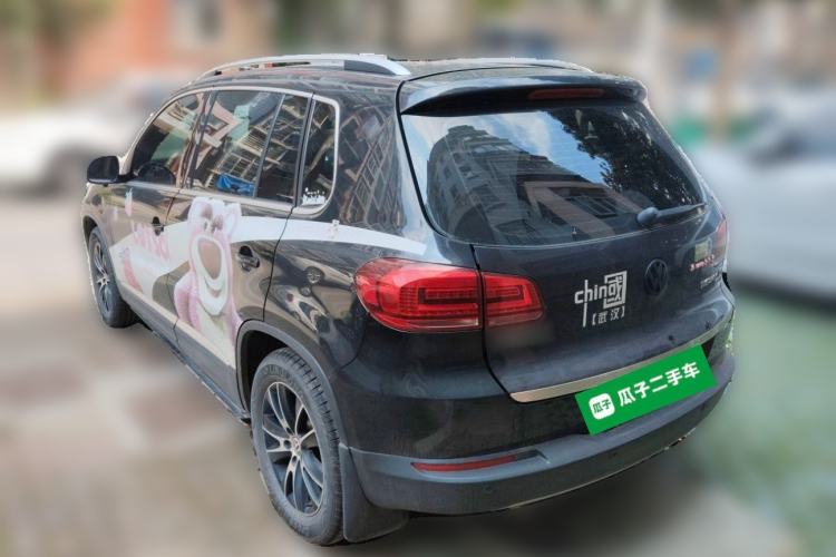 Used Volkswagen Tiguan 2015 1.8TSI Automatic All-Wheel-Drive Luxury Model Rear Left 45 Deg
