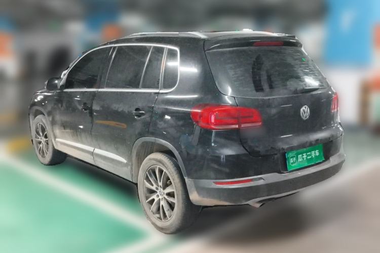Used Volkswagen Tiguan 2015 1.8TSI Automatic Two-Wheel Drive Luxury Model Rear Left 45 Deg