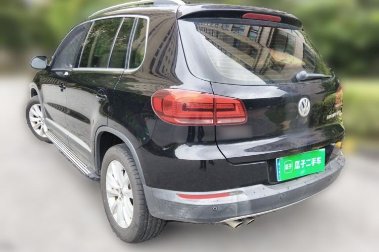 Used Volkswagen Tiguan 2015 1.8TSI Automatic Two-Wheel Drive Luxury Model Rear Left 45 Deg