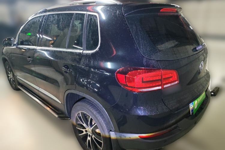 Used Volkswagen Tiguan 2015 1.8TSI Automatic Two-Wheel Drive Luxury Model Rear Left 45 Deg