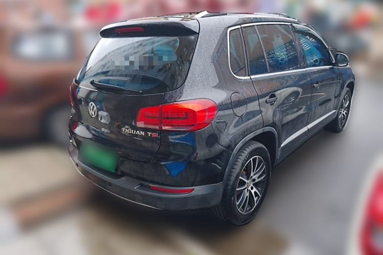 Used Volkswagen Tiguan 2015 1.8TSI Automatic Two-Wheel Drive Luxury Model Rear Right 45 Deg