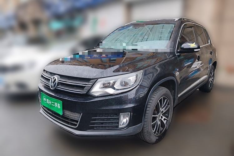 Used Volkswagen Tiguan 2015 1.8TSI Automatic Two-Wheel Drive Luxury Model Guazi used car, China used car export, Used car for sale, Used cars, Cheapest cars for sale