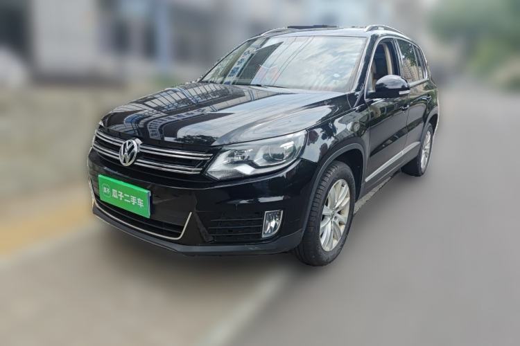 Used Volkswagen Tiguan 2015 1.8TSI Automatic Two-Wheel Drive Luxury Model Guazi used car, China used car export, Used car for sale, Used cars, Cheapest cars for sale