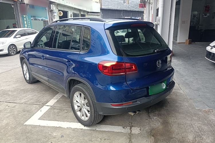 Used Volkswagen Tiguan 2015 1.8TSI Automatic Two-Wheel Drive Comfort Edition Rear Left 45 Deg