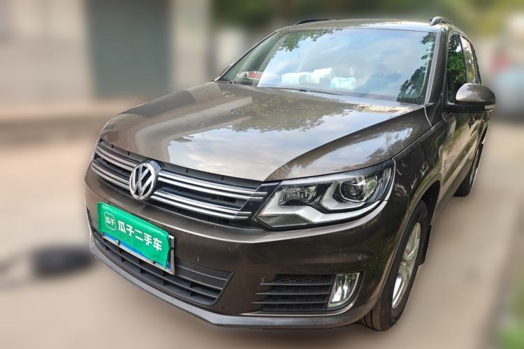 Used Volkswagen Tiguan 2015 1.8TSI Automatic Two-Wheel Drive Trend Edition Guazi used car, China used car export, Used car for sale, Used  cars, Cheapest cars for sale