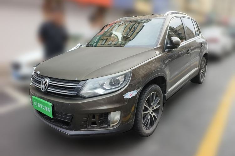 Used Volkswagen Tiguan 2015 1.8TSI Automatic Two-Wheel Drive Luxury Model Guazi used car, China used car export, Used car for sale, Used cars, Cheapest cars for sale