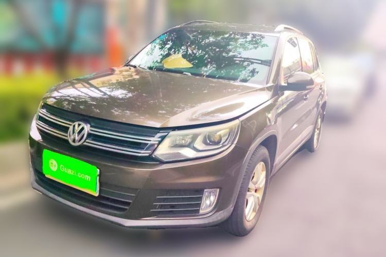 Used Volkswagen Tiguan 2015 1.8TSI Automatic Two-Wheel Drive Trend Edition Guazi used car, China used car export, Used car for sale, Used  cars, Cheapest cars for sale