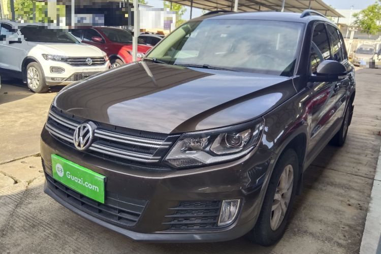Used Volkswagen Tiguan 2015 1.8TSI Automatic Two-Wheel Drive Trend Edition Guazi used car, China used car export, Used car for sale, Used  cars, Cheapest cars for sale