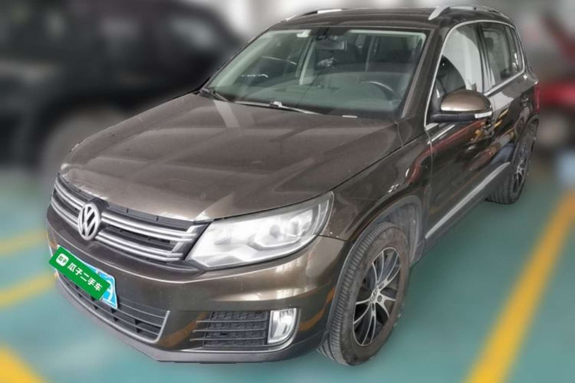 Used Volkswagen Tiguan 2015 1.8TSI Automatic Two-Wheel Drive Luxury Model Front Left 45 Deg